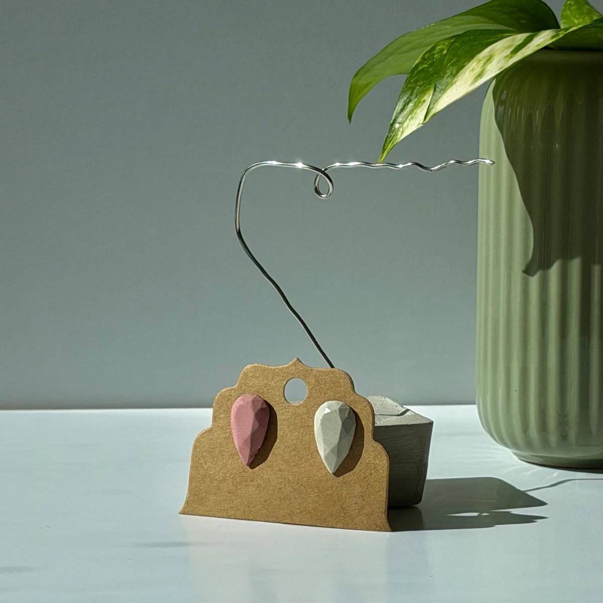 Boucles d’oreilles puces géométriques - Droplet